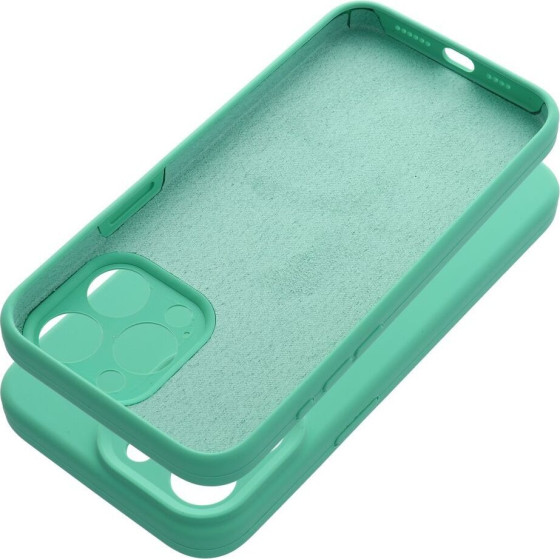 Case Silicone 2mm For Iphone 15 Pro Max Mint OEM
