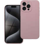 Case Silicone 2mm For Iphone 15 Pro Max Sand Pink OEM