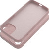 Case Silicone 2mm For Iphone 15 Sand Pink OEM
