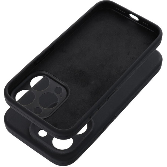 Case Silicone 2mm For Iphone 16 Plus Black OEM