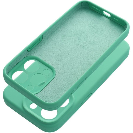 Case Silicone 2mm For Iphone 16 Plus Mint OEM