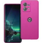 Case Silicone 2mm For Motorola Edge 40 Neo Pink OEM