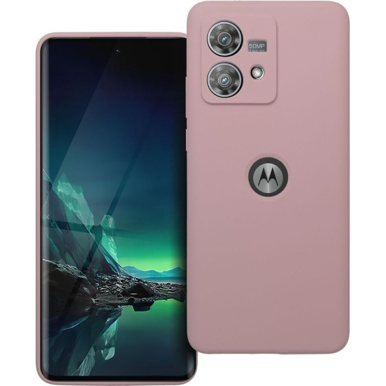 Case Silicone 2mm For Motorola Edge 40 Neo Sand Pink OEM