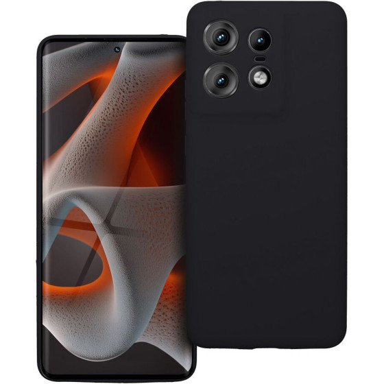 Case Silicone 2mm For Motorola Edge 50 Pro Black OEM