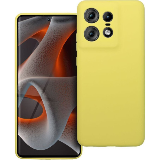 Case Silicone 2mm For Motorola Edge 50 Pro Lemon OEM