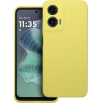 Case Silicone 2mm For Motorola G35 5G Lemon OEM