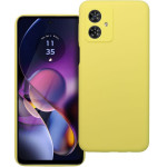 Case Silicone 2mm For Motorola G54 5G Lemon OEM