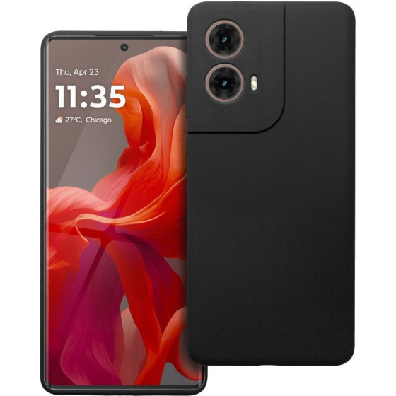 Case Silicone 2mm For Motorola G85 5G Black OEM