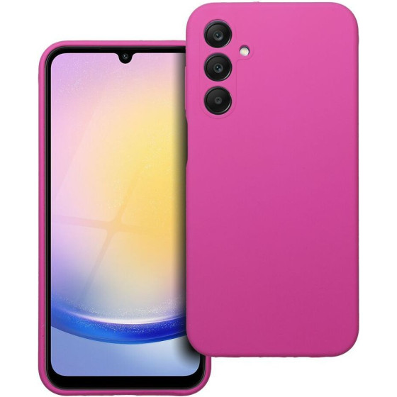 Case Silicone 2mm For Samsung A25 5G Pink OEM