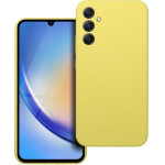 Case Silicone 2mm For Samsung A34 5G Lemon OEM