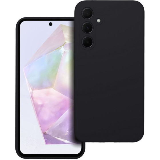 Case Silicone 2mm For Samsung A35 5G Black OEM