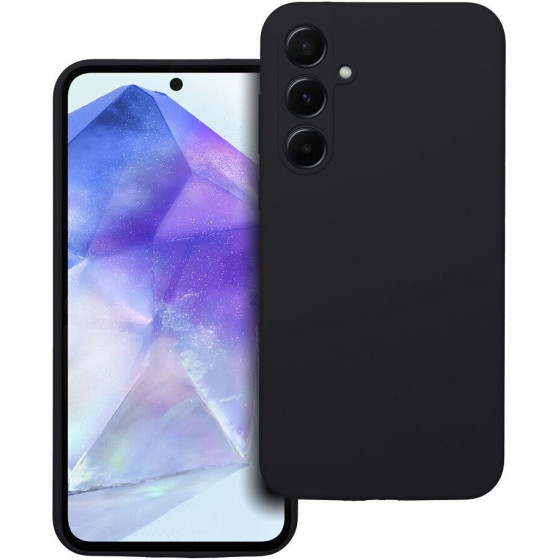 Case Silicone 2mm For Samsung A55 5G Black OEM