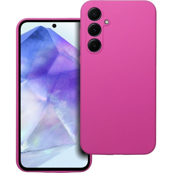 Case Silicone 2mm For Samsung A55 5G Pink OEM