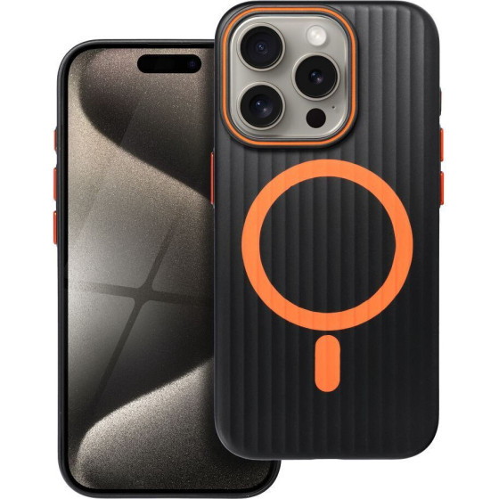Case Simply Compatible With Magsafe For Iphone 15 Pro Titanium Black OEM