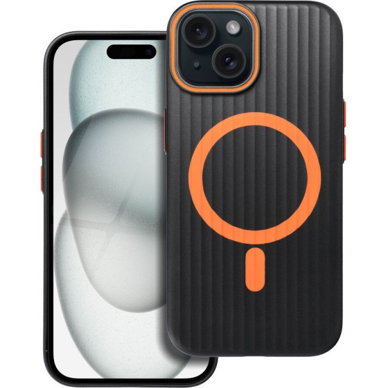 Case Simply Compatible With Magsafe For Iphone 15 Titanium Black OEM