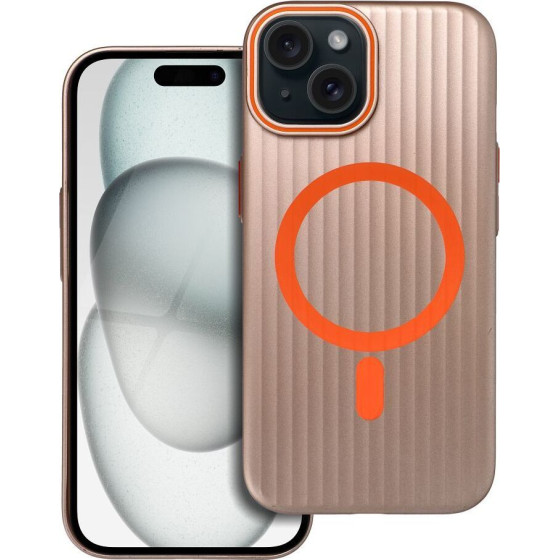 Case Simply Compatible With Magsafe For Iphone 15 Titanium Desert OEM