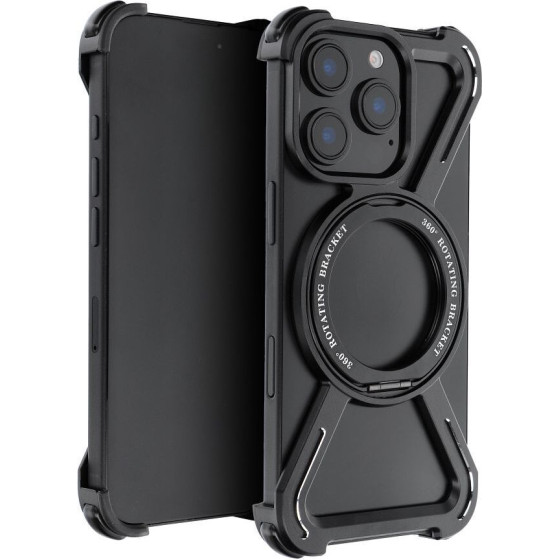 Case Titanium Escort For Iphone 16 Plus Black OEM