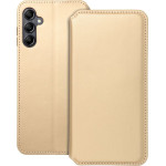 Dual Pocket Book Case For Samsung A14 5G Gold OEM