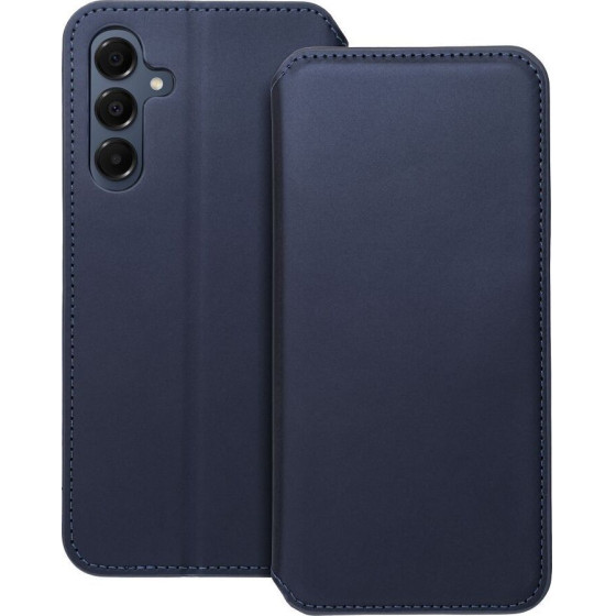 Dual Pocket Book Case For Samsung A16 Navy OEM