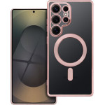 Electro Mag Cover Case Compatible With Magsafe For Samsung S25 Ultra Rose Gold OEM