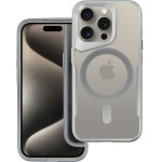 Ergofit Newzone Case Compatible With Magsafe For Iphone 15 Pro Silver OEM