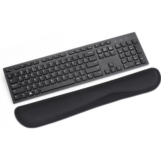 Ergonomic Wrist Support For Keyboard 460 x 85 x 25 Mm Black OEM