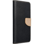 Fancy Book Case For Iphone 14 Plus Black / Gold OEM