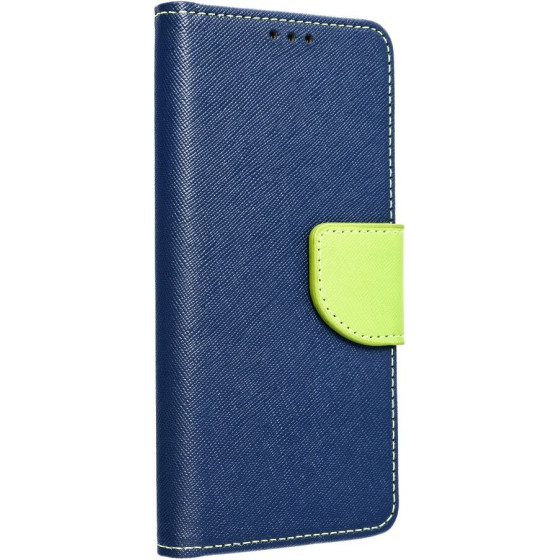 Fancy Book Case For Iphone 16 Plus Navy / Lime OEM