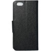 Fancy Book Case For Iphone 6/6S Black OEM