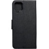 Fancy Book Case For Samsung A12 Black OEM