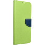 Fancy Book Case For Samsung A33 5G Lime / Navy OEM