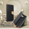 Fancy Book Case For Samsung A55 Black / Gold OEM