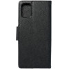 Fancy Book Case For Samsung A71 Black OEM