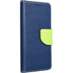 Fancy Book Case For Samsung S23 Fe Navy / Lime OEM