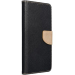 Fancy Book Case For Xiaomi Redmi 9A black/Gold OEM