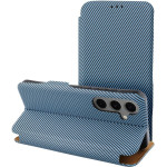 Folio Side Magnet Book Case Compatible With S-Pen For Samsung S24 Ultra Blue OEM