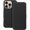 Folio Side Magnet Book Case For Iphone 15 Pro Max Black OEM