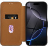 Folio Side Magnet Book Case For Iphone 16 Plus Black OEM