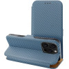 Folio Side Magnet Book Case For Iphone 16 Plus Blue OEM