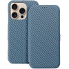 Folio Side Magnet Book Case For Iphone 16 Plus Blue OEM