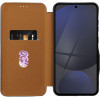 Folio Side Magnet Book Case For Samsung A15 Grey OEM