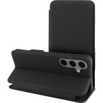 Folio Side Magnet Book Case For Samsung S25 Plus Black OEM