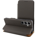 Folio Side Magnet Book Case For Samsung S25 Plus Brown OEM