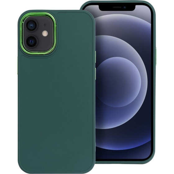 Frame Case For Iphone 12 Mini Green OEM