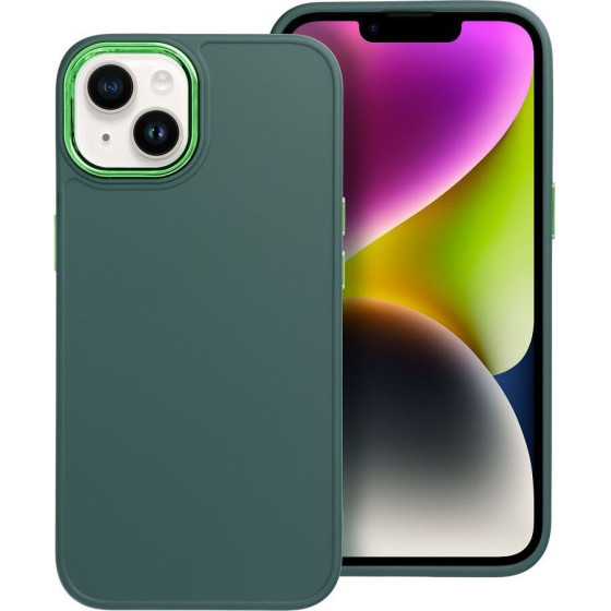 Frame Case For Iphone 14 Green OEM