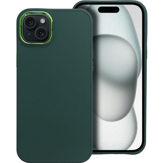 Frame Case For Iphone 15 Plus Green OEM