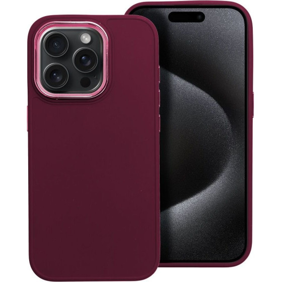 Frame Case For Iphone 15 Pro Purple OEM