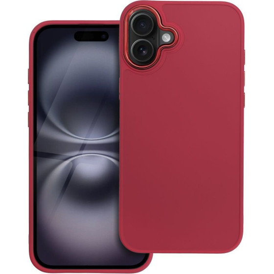 Frame Case For Iphone 16 Plus Magenta OEM
