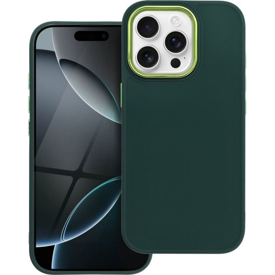 Frame Case For Iphone 16 Pro Green OEM