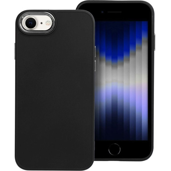 Frame Case For Iphone 7 / 8 / Se 2020 / Se 2022 Black OEM